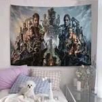 The Last Us Cartoon Tapestry Bohemian Wall Tapestries Mandala Home Decor - Image 14