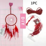 DIY For Dream Catcher Kit for Indoor and Home Use Create Custom Car and Bedroom Decorations with Iron and Wood - Image 17