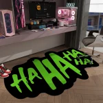 Creative Haha Rugs for Bedroom Irregular Shapes Living Room Decoration Carpet Washable E-sports Floor Mat Anti-slip Lounge Rug - Image 15