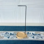 Insence Burner Upside Down Incense Burner Incense Stick Holder Wooden Round Incense Tray Ornament Bedroom Home Yoga Decoration - Image 10