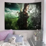 The Last Us Cartoon Tapestry Bohemian Wall Tapestries Mandala Home Decor - Image 10