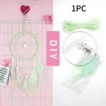 DIY For Dream Catcher Kit for Indoor and Home Use Create Custom Car and Bedroom Decorations with Iron and Wood - Image 9