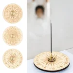 Incense Stick Holder Wood Burner Incense Holder for Living Room Yoga Room Tea Study Room Fragrance Accessories Home Decor