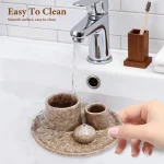 4-in-1 Ceramic Incense Burner for Aromatherapy Meditation Yoga and Home Decor Includes Sage Holder and Incense Holder for Sticks - Image 5