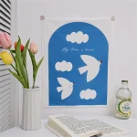 Room Decoration Kawaii Wall Tapestry Hanging Cloth Background Bedroom Wall Bedspread Dormitory Room Decoration Anime Tapestries - Image 6