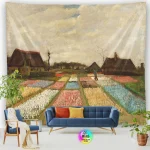 Tapestry World Famous Painting Van Gogh Tapestries Printed  Wall Hanging Rural Landscape Home Decoration Bedroom Decor Wall Ar - Image 19