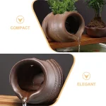 Ceramic Pot Jar Fountain for Outdoor Garden Courtyard Balcony Indoor Living Room Decorative Water Feature Circulating Fountain - Image 8