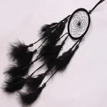1Pcs Bead Dream Catcher Handmade Dream Catcher Net with Feathers Hanging Decoration Decor Craft Wind Chimes Home Hanging Gifts - Image 15