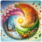 4 Seasons Scenery DIY Diamond Painting New Colorful Seasons Cross Stitch Kits Mosaic Diamond Embroidery For New Year Decor - Image 8