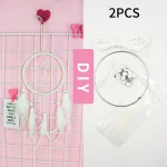 DIY For Dream Catcher Kit for Indoor and Home Use Create Custom Car and Bedroom Decorations with Iron and Wood - Image 27