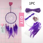 DIY For Dream Catcher Kit for Indoor and Home Use Create Custom Car and Bedroom Decorations with Iron and Wood - Image 26