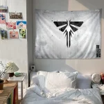 The Last Us Cartoon Tapestry Bohemian Wall Tapestries Mandala Home Decor - Image 3