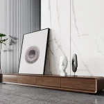 Wooden Long Tv Table Modern Design Nordic Accent Luxury Decoration Fashion Tv Stands Interior Archivadores Room Decorations - Image 3
