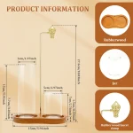 2in1 Incense Holder Anti-Ash Flying Incense Burner with Removable Glass Ash Catcher and Incense Sticks Organizer Home Decoration - Image 2