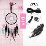DIY For Dream Catcher Kit for Indoor and Home Use Create Custom Car and Bedroom Decorations with Iron and Wood - Image 18