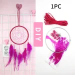 DIY For Dream Catcher Kit for Indoor and Home Use Create Custom Car and Bedroom Decorations with Iron and Wood - Image 11