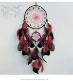 Dream Catcher With Luminous Beads Hand-woven Colorful Feathers Wind Chimes Living Room Bedroom Hanging Ornaments Wall Decoration - Image 19