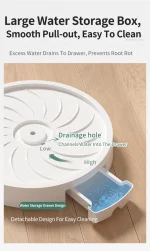 Mobile Planter Tray, Modern Style, Silent Casters, Thickened & Reinforced, Hidden Design, High Load-Bearing Plant Saucer - Image 23