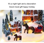 Christmas Decorations  LED Night Lights Luminous Micro Landscape House Children's Creative Gift Christmas New Year Ornaments - Image 16