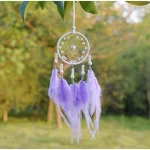DIY For Dream Catcher Kit for Indoor and Home Use Create Custom Car and Bedroom Decorations with Iron and Wood - Image 39