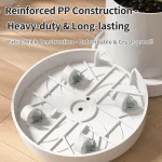 Mobile Planter Tray, Modern Style, Silent Casters, Thickened & Reinforced, Hidden Design, High Load-Bearing Plant Saucer - Image 5