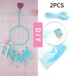 DIY For Dream Catcher Kit for Indoor and Home Use Create Custom Car and Bedroom Decorations with Iron and Wood - Image 33