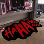 Creative Haha Rugs for Bedroom Irregular Shapes Living Room Decoration Carpet Washable E-sports Floor Mat Anti-slip Lounge Rug