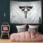 The Last Us Cartoon Tapestry Bohemian Wall Tapestries Mandala Home Decor