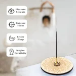 Incense Stick Holder Wood Burner Incense Holder for Living Room Yoga Room Tea Study Room Fragrance Accessories Home Decor - Image 11