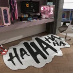 Creative Haha Rugs for Bedroom Irregular Shapes Living Room Decoration Carpet Washable E-sports Floor Mat Anti-slip Lounge Rug - Image 17