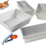 6~10 inch Detroit Style Pizza Pan Deep Dish Pizza Pan, Pizza Pan, Square Baking Pan, Bakeware Kitchenware, Aluminum