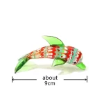 Murano Glass Dolphin Figurine Cute Sea Animal Small Statue Ornaments Home Table Decor Collection Holiday New Year Gifts for Kids - Image 3