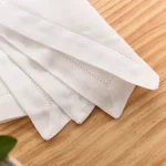 12pcs Table Napkins Wedding Party Dinner Table White Cloth Napkin Restaurant Home Napkins Cotton Linen Handkerchie 4 Size - Image 6