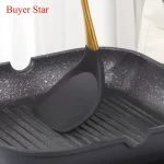 Silicone Spatula Heat-Resistant Non-Stick Set with Stainless Steel Handle for Pastry Baking Multifunction Cooking Kitchenware - Image 3