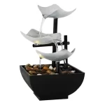Desktop Fountain 3 Layer Relaxation Automatic Pump With Power Switch Ultra-deep Sink For Indoor Home Office Decoration - Image 3
