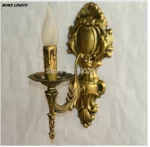 Antique Bronze Wall Sconce Light Fashion Bedroom Bedside Lamp Sconce Light Modern Antique - Image 10