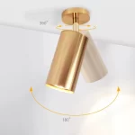 Adjustable light LED Bronze Black White7W 9W 12W Vintage Industrial Wall Sconce Lights Retro Wall Lamp AC90V-260V GU10 Indoor - Image 3
