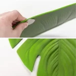 45*38CM Large Size Monstera Shaped Table Mat Tropical Leaf Placemat Dining Table Coaster EVA Eco-friendly Placemats Cup Mats - Image 6