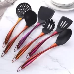 Silicone Spatula Heat-Resistant Non-Stick Set with Stainless Steel Handle for Pastry Baking Multifunction Cooking Kitchenware - Image 13