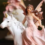 Flower Fairy Decoration Home Decor Girl Gift Decorations For Home Miniature Figurines Fairy Garden Decoration Desk Decoration - Image 2