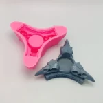 2022 silicone mold triangle crow skull candle holder diy concrete resin plaster model making mold Halloween decoration tool - Image 6