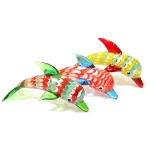 Murano Glass Dolphin Figurine Cute Sea Animal Small Statue Ornaments Home Table Decor Collection Holiday New Year Gifts for Kids - Image 4