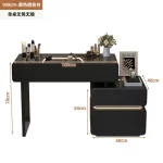 Bedroom Mirror Dressing Table Bedroom Desgin Modern Vanity Table European Salon Designer Service Partitions Hotel Furniture - Image 30