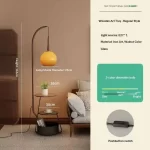 French Mid Century Floor Lamp with Side Table Sofa End Table Ambient Lighting Room Decoration Light Floor Lamp LED - Image 7