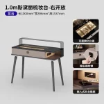 Bedroom Luxury Vanity Table Makeup European Comfortable Beauty Dressing Table Modern Storage Mesa De Maquillaje Home Furniture - Image 26