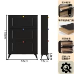 Slim Bedroom Storage Shoe Rack Display Hotel Room Farmhouse Shoe Cabinet Small Office Rangement Chaussures Home Furniture - Image 47