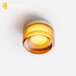Round LED Wall Sconce Creative Lighting Indoor Outdoor Wall Mounted Lamp Ceiling Light for Living Room Bathroom Porch Decoration - Image 4