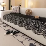 Special-shaped Sofa Cover Cushion for All Seasons Universal 2025 New Straight Row One-piece Combination Sofa Cover Cloth - Image 2