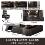Space Saving Modern Office Desk Storage Executive Computer Office Desk Minimalist Lshaped Escritorio Oficina Office Furniture - Image 22