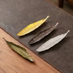 Creative Long Leaf Incense Burner Stick Holder Line Incense Plate Base Sandalwood Tray Temples Yoga Studios Home Decoration - Image 4